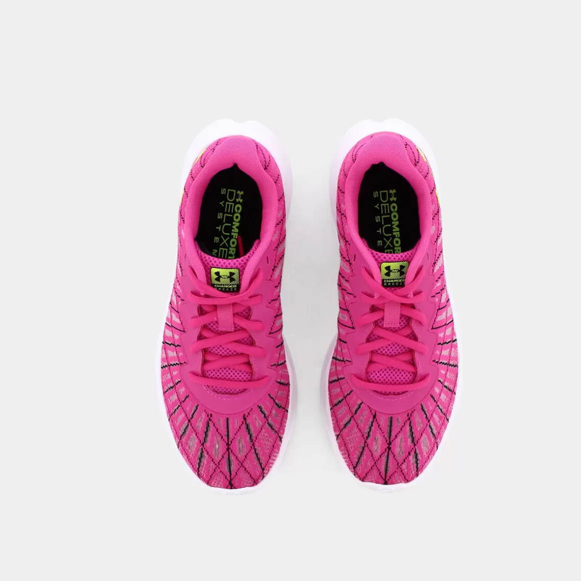 Sale UNDER ARMOUR 3026142 Charged Breeze 2 Rebel Pink / Black / Lime Surge - Sportive Rosa