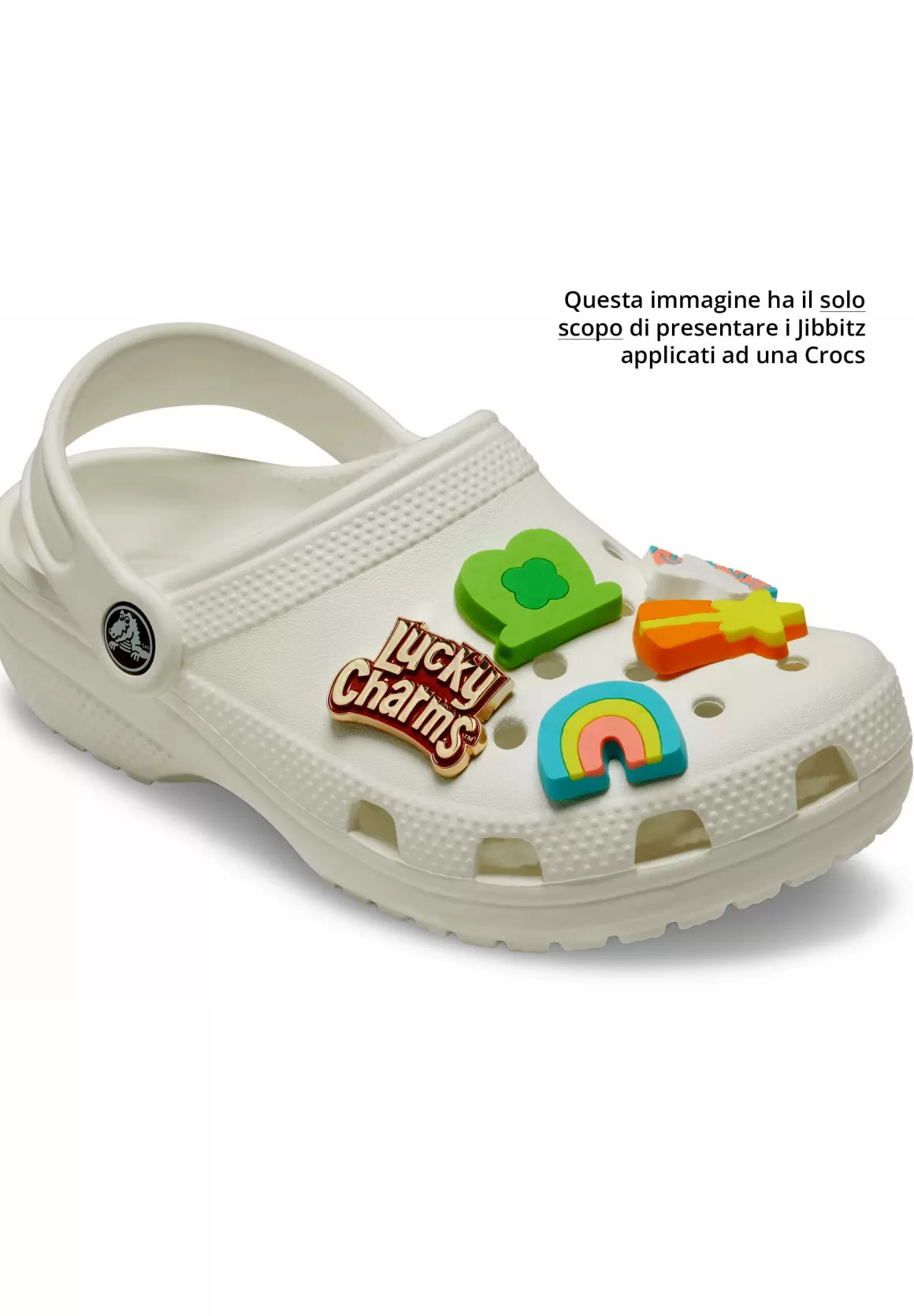 Fashion JIBBITZ 3321 Lights Up Pink Girly Girl Assortiti - Per Crocs Fantasia