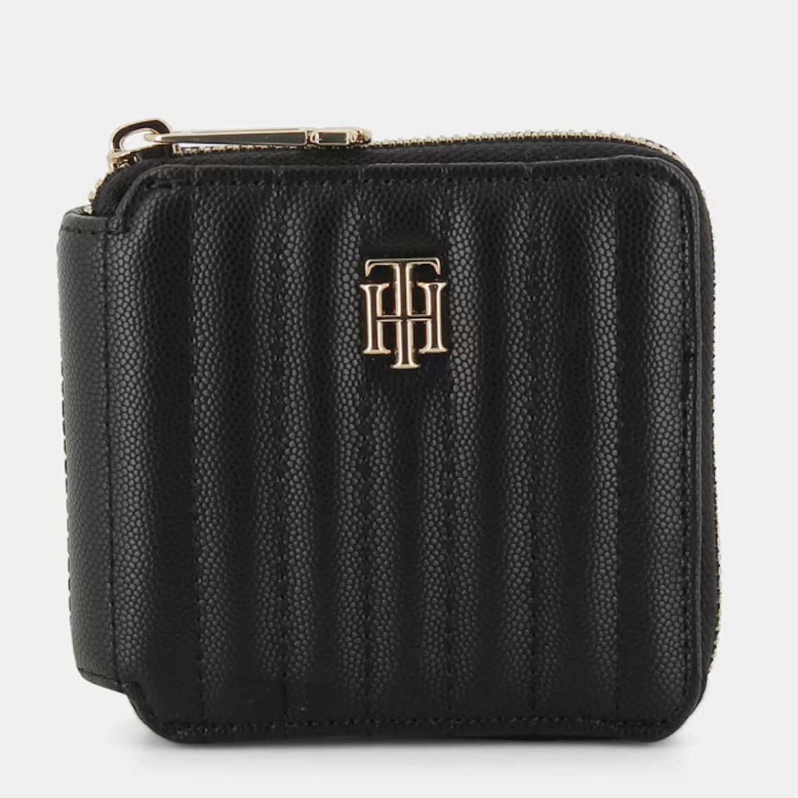 Online TOMMY HILFIGER Aw0Aw13644-Bds Th Timeless Black - Piccola Pelletteria Nero