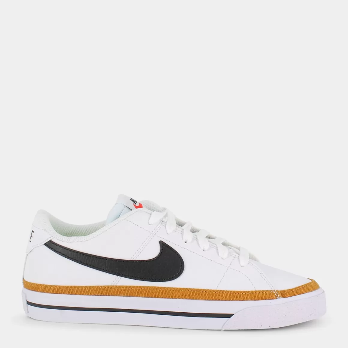 Fashion NIKE Dh3161 Court Legacy Next Nature White/Black-Desert Ochre-Team Orange - Sportive Bianco