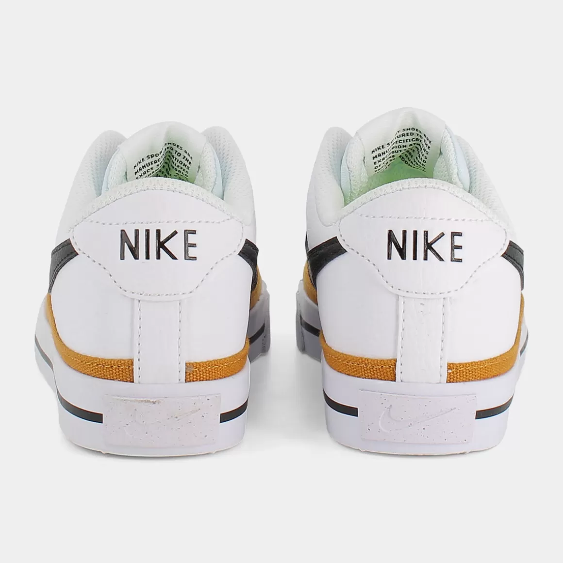 Fashion NIKE Dh3161 Court Legacy Next Nature White/Black-Desert Ochre-Team Orange - Sportive Bianco